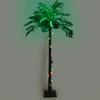 Amazon Más Vendido al por Mayor Luminoso Árbol de Coco Exterior Impermeable Palmera Luz Decorativa para Jardín Luz de Árbol