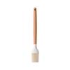 Venta caliente versión ligera mango de madera blanco utensilios de cocina de silicona espátula antiadherente cuchara herramientas de cocina juego de cocina