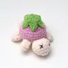Muñeca de Animal Tejida a Crochet Nueva Hecha a Mano Transfronteriza Rey de la Nieve Regalo Boutique Adornos para Cabeza de Niño Anime Adornos Colgantes de Comida