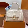 2025 Bolso Tote de Jungla Nuevo Europeo y Americano, Bolsa de Compras Estampada, Bolso de Hombro de Moda, Bolso Vintage con Letras para Mujer
