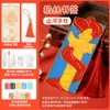 Marcador Rojo del Día Nacional con Temática Militar Esmalte Cloisonné Kit de Materiales Hechos a Mano para Actividades de Team Building