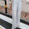 Morishima Primavera y Verano 2025 Pantalones Casuales Nuevos para Mujer Ligeros Estilo Coreano Transpirables Largos de Cintura Alta con Caída Adelgazantes de Pierna Ancha