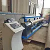 Máquina de corte a plasma máquina de corte de tubo de plasma de linha de interseção de três eixos máquina de corte de tubo redondo máquina de corte de furo de arco