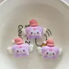 Asas e Estrelas Desenho Animado Fofo Acessórios de Resina DIY Cola de Chantilly Grampos de Cabelo Feitos à Mão, Bolsas, Elásticos de Cabelo, Materiais para Corda de Cabelo