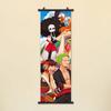 Pintura en aerosol HD caricatura one piece Luffy Sauron pintura colgante pintura decorativa para dormitorio póster de exposición de cómic pintura colgante