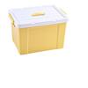 Caja Portátil de Plástico para el Hogar, Ajustada, Estudiante, Color Sólido, Extra Grande, para Almacenamiento y Manejo de Artículos Varios, Ropa, Colchas, Caja de Rotación