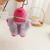 [Solo para Ropa] Conjunto de Ropa de Bebé Estilo Wang Sulong Liso Dragón Bollo Chaqueta y Falda Reemplazo