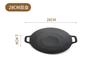 Sartén para acampar al aire libre, placa para barbacoa coreana, estufa de tarjetas, placa para barbacoa, sartén para barbacoa teppanyaki, sartén de piedra maifan para el hogar