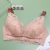Fabricante Shantou Sujetador de Lactancia de Encaje Cierre Frontal Push-up Anti-caída Postparto Lactancia Sujetador de Maternidad Cómodo Delgado