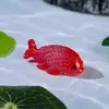Micro paisajismo creativo lindo pez pequeño carpa pez de colores acuario pecera botella ecológica decoración de paisajismo accesorios pequeño