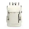 Mochila Nueva de Comercio Exterior con Boca Enrollable Nicho para Viajes Diarios Sensación de Alta Gama Mochila Escolar Estudiante Universitario Bolso de Doble Hombro Bolso Impermeable Sencillo