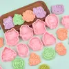 Molde para Galletas 3D de Gato Kt Navideño con Diseño Realista de Prensa Tridimensional DIY, Material Seguro, Fácil de Limpiar