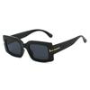 Nuevas Gafas de Sol Cuadradas Transfronterizas para Hombres y Mujeres, Gafas de Alta Gama Anti-UV, Gafas de Sol Retro de Protección Ocular a la Moda