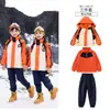 Uniforme escolar para alunos do ensino fundamental Jaqueta de três peças Jardim de infância Roupas de jardim Primavera, outono e inverno Roupas de classe infantil engrossadas Três em um