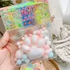 Estilo Xiaohongshu fresa arándano soufflé alto valor súper grueso celebridad de internet imitación masilla de silicona juguete de descompresión rebote
