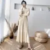 Vestido suéter largo hasta la rodilla talla extra para mujer, nuevo estilo otoño/invierno, corte holgado, adecuado como capa interior o vestido exterior, vestido largo de punto para mujer