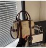 Bolso de Mano Pequeño de Bloques de Color a la Moda para Mujer 2026 Nuevo Estilo Coreano Bolso Cruzado de Moda Diseño de Nicho Bolso de Hombro para Viajar