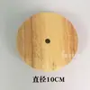 Lámpara de Mesa de Madera Maciza Portalámparas DIY Diseño Creativo Chasis Interruptor Cable Poste de Lámpara Portalámparas Combinación Accesorios de Iluminación de Madera Original