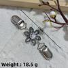Conjunto de 4 piezas de otoño e invierno, superventas en Amazon, suéter retro con chal y pinza para el cuello, broche anti-corrida y pinza para pico de pato.