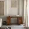 Mesa Indonesia Vintage anyang Escritorio Estilo Retro Madera Maciza Banco de Trabajo Mesa Larga de Comedor Antigua