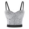 Camisola Luqiu Guo para Mujer 2025 Más Vendida Camisola Pequeña con Perlas para Superponer Estilo Europeo y Americano Camisola de Sujetador con Ballenas Db903