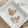 Pingente Borboleta Gota de Óleo de Liga para Brincos Pulseira Colar DIY Acessórios Grampo da Dinastia Han Materiais de Joalheria Combinando