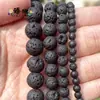 Piedra Volcánica de Caucho Cuentas Sueltas Accesorios para Joyería DIY Cuentas Redondas Coloridas Joyería Transfronteriza Venta al por Mayor Directa de Fábrica