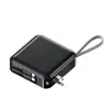 Enchufe de Pared Enchufable Carga Rápida Transfronteriza Enchufe de CA Desmontable con Cable Integrado Power Bank de 10000Mah Fuente de Alimentación Móvil de Gran Capacidad