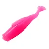 Isca T-tail TPR isca macia flutuante T-tail minhoca macia peixe artificial para pesca de fundo com anzol de cabeça chumbada para pegar peixe mandarin e robalo
