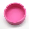 Cenicero de Silicona Creativo para el Hogar Cuadrado de Grado Alimenticio Molde Redondo para Cenicero Cenicero para el Hogar de Hombres