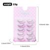 Pestañas Postizas Transparentes con Tallo Ligero, Color Suave, Aspecto Ligero, Estilo Manga, Efecto Natural Similar al Cabello, Rizador para Principiantes