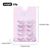 Pestañas lindas, Tallos transparentes, Pestañas ligeras como el aire, Pestañas postizas, Cabello natural cómico de una pieza, Principiante entero