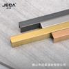 Foshan Acero Inoxidable 304 Tira de Borde en Forma de U Tira Decorativa de Titanio Tira de Borde Metálico en Forma de U Tira con Hebilla Tira de Borde para Muebles