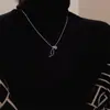 Corrente de Suéter Moda Versátil Super Fada Corrente Fina Simples Luxo Leve High-End Corrente de Clavícula Presente de Aniversário para Namorada