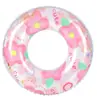 Fábrica de Boias de Assento Infantil Yiwu Boias de Natação Infantis para 3-6 Anos, Boias de Natação para Bebês, Boias de Natação com Encosto de Flor Rosa Atacado