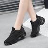 Zapatos Casuales Blancos de Mujer de Gran Tamaño con Suela Gruesa Transfronterizos Malla Transpirable Amortiguación Zapatos de Viaje Tenis para Bailar y Correr Primavera Verano