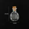 Venta al por mayor del fabricante Mini Botella Transparente de Deriva, Botella de los Deseos, Botella Pequeña de Vidrio con Corcho, Botella Colgante, Botella de Perfume, Colgante para Teléfono