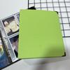 Álbum de Almacenamiento de Tarjetas Pequeñas Postales Boletos Láser de Nueve Cuadrículas Encuadernado en Cuero B5 de Hojas Sueltas Álbum para Tarjetas Fotográficas de 4 pulgadas 5 pulgadas 6 pulgadas