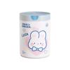 Conejo Corazón Azul Cordón Lindo Dibujo Animado Alta Calidad Hogar Cocina Portátil Engrosado Bolsas de Basura con Estampado Tamaño Grande