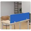 Divisória de Mesa de Escritório com Tela de Tecido Anti-Queda Perfurada Divisória de Estação de Trabalho Grade para Desktop de Computador Divisória de Tecido Absorvente de Som