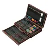 Set de Pinceles Chiyuan para Niños Pintura Artística Crayón Pincel de Pintura al Óleo Set Caja de Regalo Lápiz de Color Doble Capa Madera Venta al por Mayor
