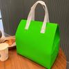Bolsa aislante no tejida para llevar especial papel de aluminio embalaje comercial té de leche barbacoa portátil desechable bolsa de embalaje venta al por mayor