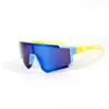 Óculos de sol infantis tendência da moda ao ar livre ciclismo proteção UV protetor solar personalidade lente colorida óculos de sol esportivos