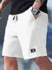 Pantalones Cortos Deportivos Casuales para Hombre Europeos y Americanos Transfronterizos Verano Versátiles para Hombre Talla Grande Holgados Pantalones de Cinco Puntos Pantalones Cortos a Cuadros de Piña para Hombre