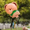 Novo Balão de Folha Grande de Desenho Animado Duoyang com Clipe, Balão Infantil de Clipe de Desenho Animado para Barracas de Rua