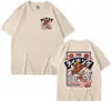 Nova Camiseta de Manga Curta Estampada de Cor Pura para o Verão 2025 Camiseta Básica Masculina Meia-Manga Roupas de Casal Europeias e Americanas Mais Vendidas