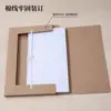 Caja de Archivo de Papel Kraft A4, Papel Libre de Ácido, Caja de Documentos Engrosada, Caja de Almacenamiento de Datos de Gran Capacidad, Caja Personalizada de Fabricante