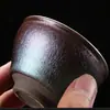 Taza de Té Jianyang Original Hierro Mineral Taza de Té Pequeña Cerámica Hogar Juego de Té Kung Fu Taza Tianmu Taza de Maestro Una Taza Regalo