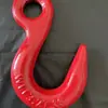 Gancho de Tubo de Aço, Gancho de Levantamento Temperado, Argola de Levantamento, Gancho de Levantamento de Metal de Cabo de Aço, Gancho de Levantamento Pontiagudo com Revestimento em Pó Anti-Ferrugem