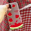 Funda para teléfono móvil Apple 16PROMAX con diseño de sandía de verano, compatible con iPhone 15, carcasa blanda esmerilada de 14 pulgadas y 13 pulgadas, diseño creativo de nicho de 12 pulgadas.